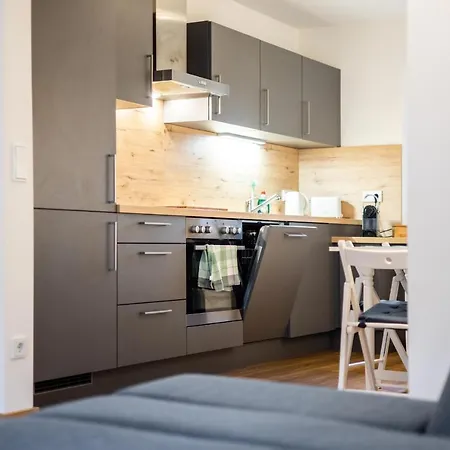 Bright - Beachstyle - Kitchen - Kingbed - Parking - Netflix Apartment Augsburg